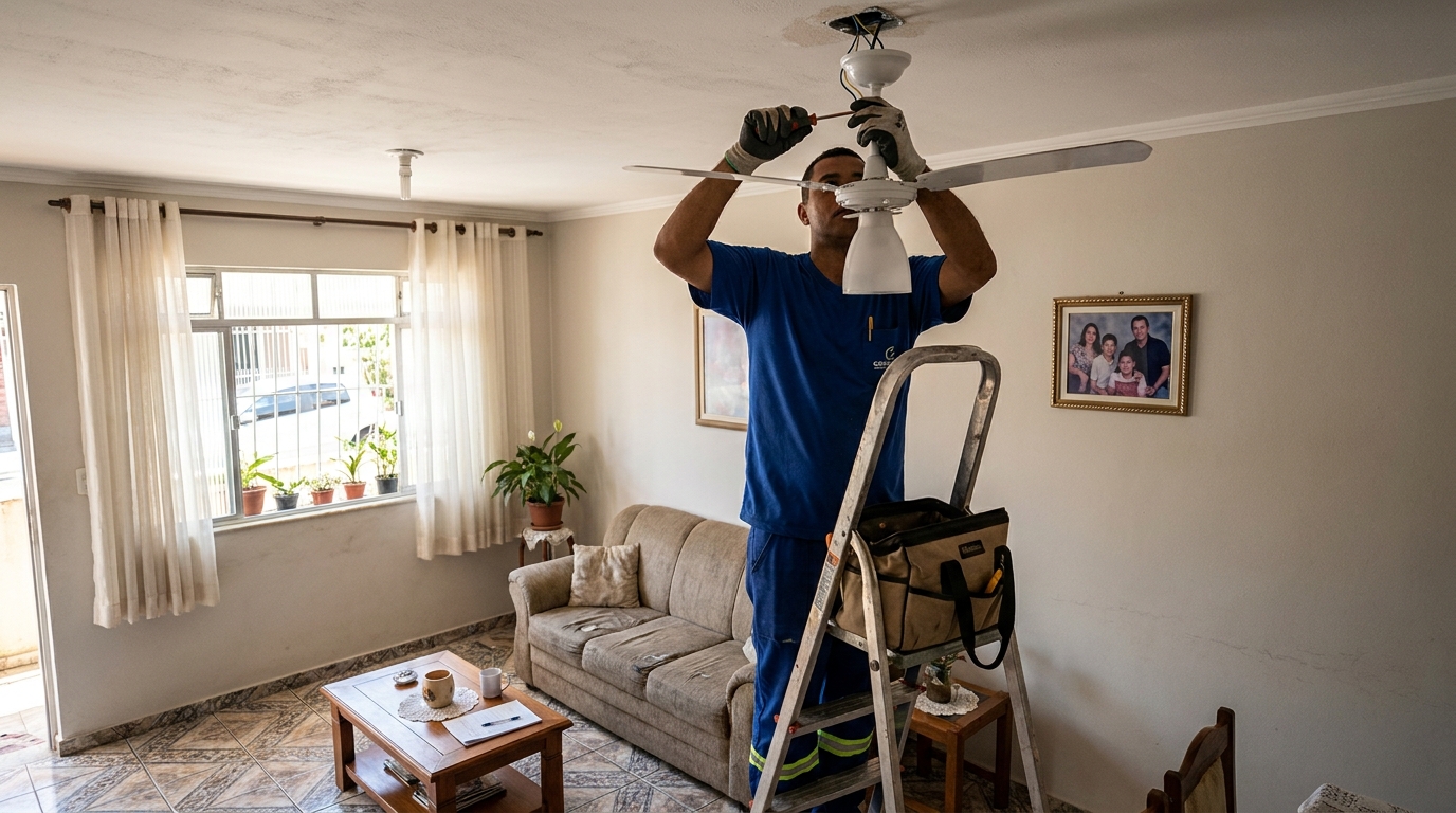 Instalação de Controle em São Luís‑MA