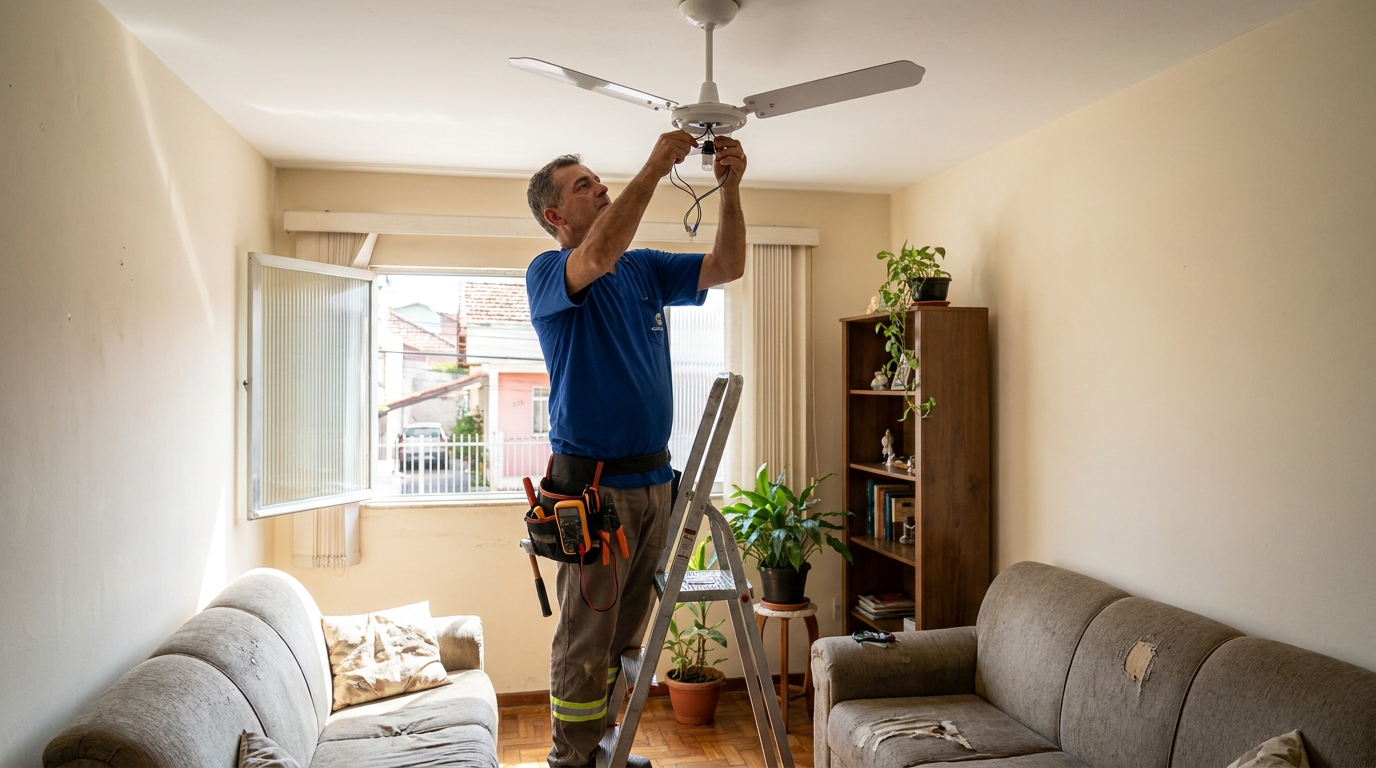 Montagem de Ventilador em São Luís‑MA