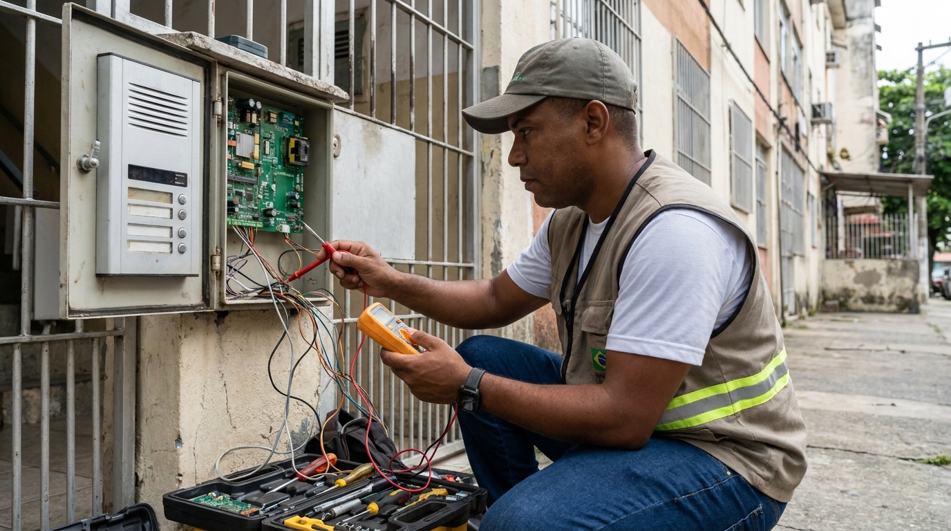 Reparo de Placa e Campainha em São Luís‑MA